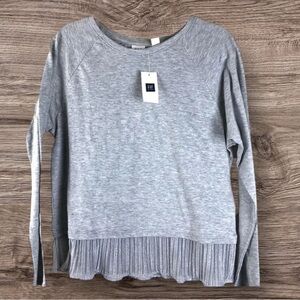 GAP NWT GIRLS GRAY SHIRT TOPS SUMMER SPRING WINTER FALL SHIRTS NEW TOP SIZE M 8